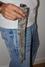 Python Mix handmade leather lighter case, by WE ARE MARO