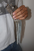 Python Crystal handmade leather lighter case, by WE ARE MARO