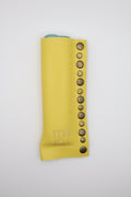 Yellow Gold handmade short leather case for IQOS ILUMA ONE, by WE ARE MARO