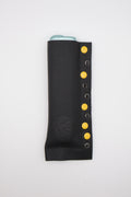 Black Bee handmade short leather case for IQOS ILUMA ONE, by WE ARE MARO