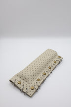 Beige Gold 02 handmade short leather case for IQOS ILUMA ONE, by WE ARE MARO, photo 2