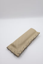 Beige Silver 02 handmade short leather case for IQOS ILUMA ONE, by WE ARE MARO, photo 2