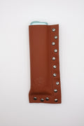 Terracotta Studs handmade short leather case for IQOS ILUMA ONE, by WE ARE MARO
