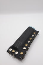 Black Mix handmade short leather case for IQOS ILUMA ONE, by WE ARE MARO, photo 2