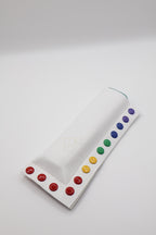 White Pride handmade short leather case for IQOS ILUMA ONE, by WE ARE MARO, photo 2