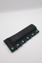 Black Emerald handmade short leather case for IQOS ILUMA ONE, by WE ARE MARO, photo 2