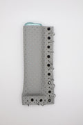 Grey Crystal handmade short leather case for IQOS ILUMA ONE, by WE ARE MARO