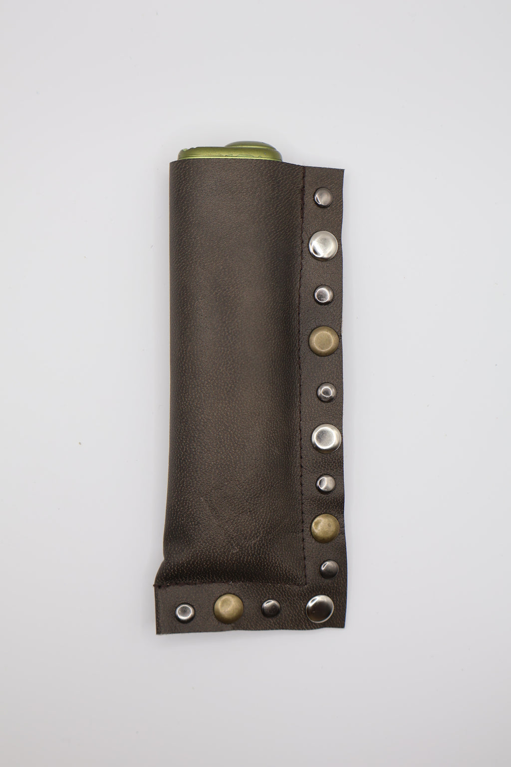 Patina Mix handmade short leather case for IQOS ILUMA ONE, by WE ARE MARO