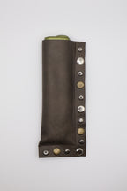 Patina Mix handmade short leather case for IQOS ILUMA ONE, by WE ARE MARO