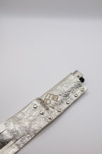 Silver Studs handmade leather lighter case, by WE ARE MARO, photo 3