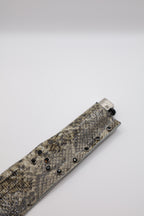 Python Crystal handmade leather lighter case, by WE ARE MARO, photo 4