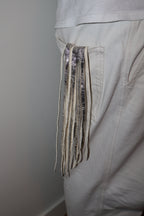 Silver handmade leather lighter case, by WE ARE MARO